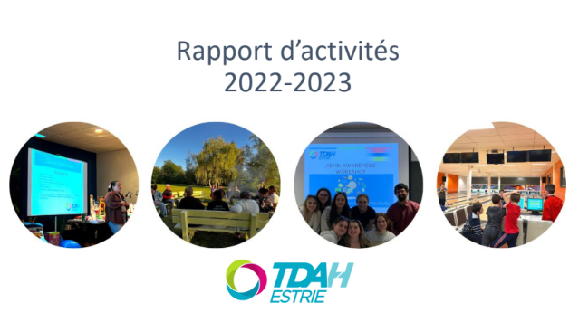 rapport annuel TDA/H Estrie 2022-2023